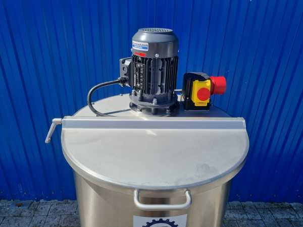 162L stainless steel mixing tank with propellermixer